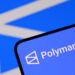 Illustration shows Polymarket logo