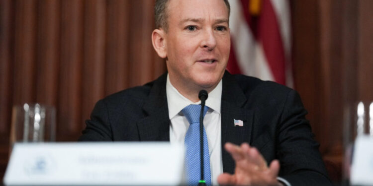 HHS Secretary Kennedy Jr and EPA Administrator Zeldin make an announcement on microplastics, in Washington