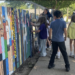 Fifth graders at Leisure Park