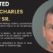 mug shot of Bobby Taylor Sr. with announcement from sheriff office