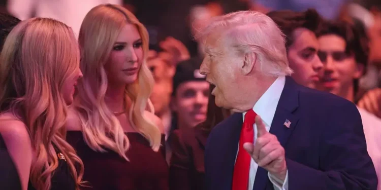 Donald Trump's daughter, Ivanka, was the topic of discussion on a show by one of her father's current rivals, and it was anything but pretty. (Photo by Tasos Katopodis/Getty Images)