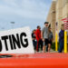 FILE PHOTO: Early voting in Columbus, Ohio