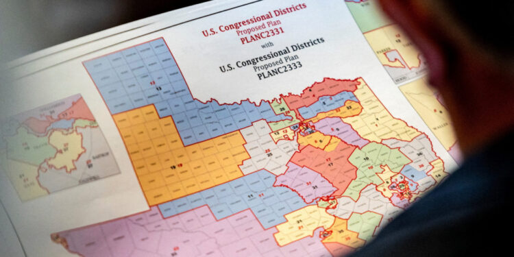 FILE PHOTO: Redistricting battle between Republican and Democratic state lawmakers