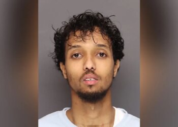 Booking photo of Mohamed A. Hared, who was sentenced in connection with the fatal shooting of a coworker in Lakeville, Minn.