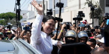 Peru's general election, in Lima