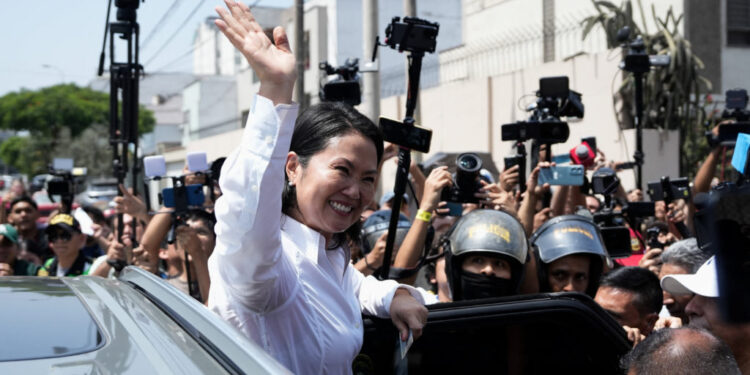 Peru's general election, in Lima