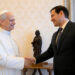 FILE PHOTO: Pope Leo XIV meets U.S Vice President JD Vance and U.S. Secretary of State Rubio at the Vatican