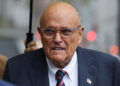 FILE PHOTO: Former Trump lawyer and former New York City Mayor Giuliani arrives at U.S. Federal court, in New York
