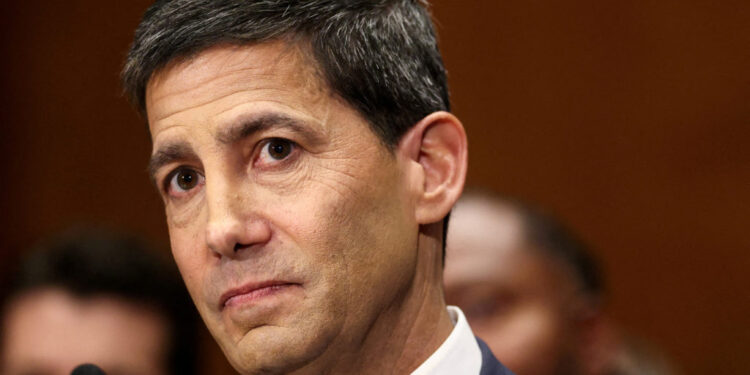 FILE PHOTO: Senate Banking Committee confirmation hearing on Capitol Hill in Washington