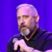 Jeremy Corbell speaking at AlienCon panel in Pasadena, California