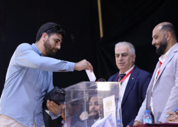 Vote to select candidates for the new Syrian Parliament since Bashar al-Assad's government was toppled, in Hasakah