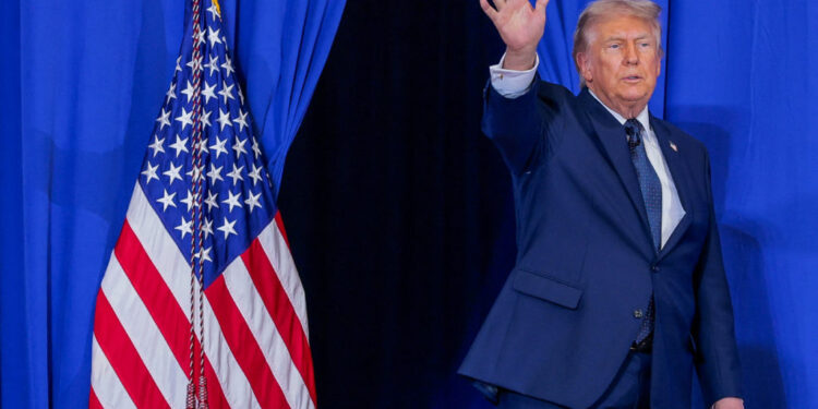 U.S. President Trump visits Suffern, New York