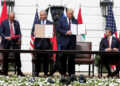 FILE PHOTO: U.S. President Trump hosts leaders for Abraham Accords signing ceremony at the White House in Washington