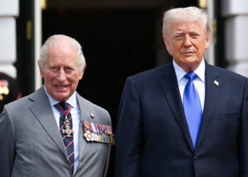 Britain's King Charles and Queen Camilla in the United States for state visit