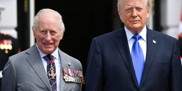 Britain's King Charles and Queen Camilla in the United States for state visit