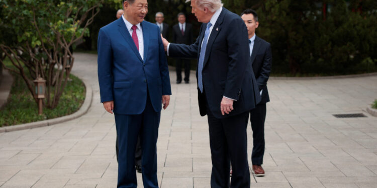 U.S. President Trump visits China