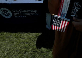 Naturalization ceremony in Lexington
