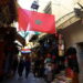 Traditional market in ancient Medina, at the historic old city in Fes