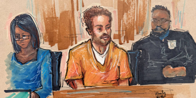 FILE PHOTO: Court hearing for WHCA dinner shooting suspect Cole Tomas Allen, in Washington