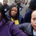 Tova Noel departs after a court hearing in federal court in New York City