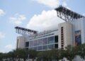 NRG Stadium in Houston, on Wednesday, July 10, 2024. The stadium will host seven matches.