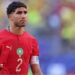 Achraf Hakimi pictured in Morocco kit