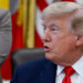 President Donald Trump speaks in the Oval Office at the White House