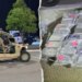 Authorities launched a six-hour manhunt after two suspects allegedly breached Marine Corps Base Camp Pendleton during a police pursuit.