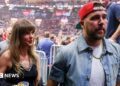 Taylor Swift and Travis Kelce