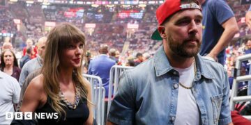 Taylor Swift and Travis Kelce