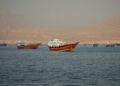 Vessels at the Strait of Hormuz