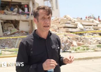 The BBC's Will Grant reports from Catia La Mer