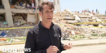 The BBC's Will Grant reports from Catia La Mer