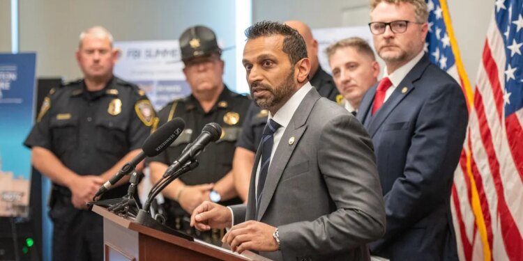 FBI Director Kash Patel announced charges against 35 individuals tied to a federal narcotics and firearms investigation in West Virginia.