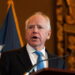 Minnesota Governor Tim Walz after he announced that he would not seek reelection