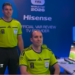 A picture showing the Netherlands v Japan VAR team