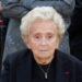 Former French First Lady Bernadette Chirac attends a national tribute ceremony for late French politician Simone Veil at t...