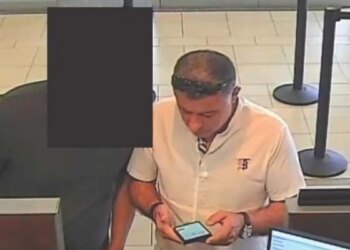 Surveillance showing Kakha Bendeliani