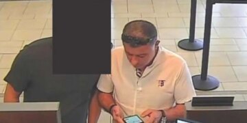 Surveillance showing Kakha Bendeliani
