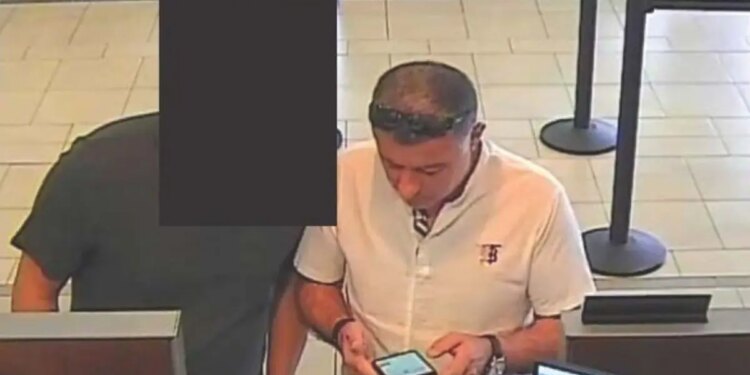 Surveillance showing Kakha Bendeliani