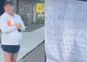 Idaho Woman Blames Television for Racist Note Against Black Neighbors and Then Turns on the Waterworks