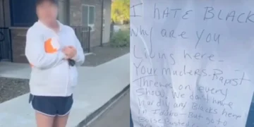 Idaho Woman Blames Television for Racist Note Against Black Neighbors and Then Turns on the Waterworks