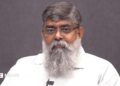 A close up shot of R Rajagopal, who served served as the Editor of The Telegraph, Kolkata, from 2016 to 2023