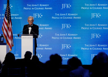 The 2026 John F. Kennedy Profile in Courage Award ceremony in Boston