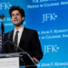 Jack Schlossberg speaks during the 2026 John F. Kennedy Profile in Courage Award ceremony