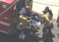 LAPD officer shot in the chest expected to survive