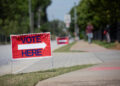 Voters participte in the Georgia Midtern Primary Elections in Atlanta, Georgia