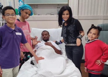 A Louisiana father is thankful to be alive after a teenager, Jerry Huggins, shot him.
