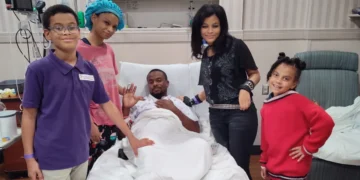 A Louisiana father is thankful to be alive after a teenager, Jerry Huggins, shot him.