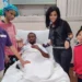 A Louisiana father is thankful to be alive after a teenager, Jerry Huggins, shot him.